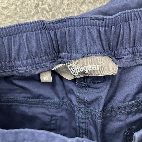 Hi Gear Pants Size 10 Cargo Navy Walking Outdoor Travel Hiking Utility - Picture 13 of 15